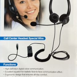 AGPtEK Call  Center Headset
