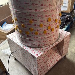 750watt Electro. Chicken Birds Turkey Poultry Plucker Machine 21” X 17”  Stainless  Drum 