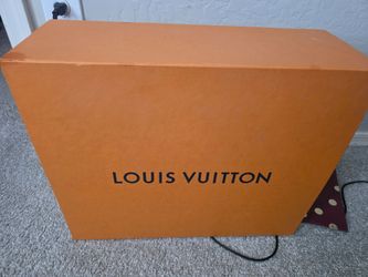 Extra large Louis vuitton gift box shopping bag box