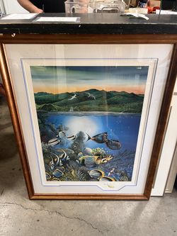 Robert Lynn nelson Framed Artist Prrof Print