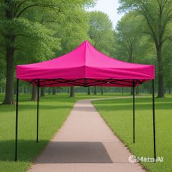 Hot pink canopies on sale 10x10 popup