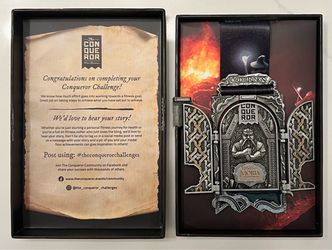 The Conqueror Challenge Medal - Lord of the Rings Mines of Moria