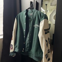 Pacsun Playboy Men’s Varsity Jacket Size Small 