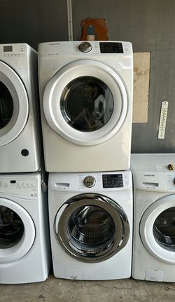 Samsung Front Load Set - Large Capacity Sensor Dry