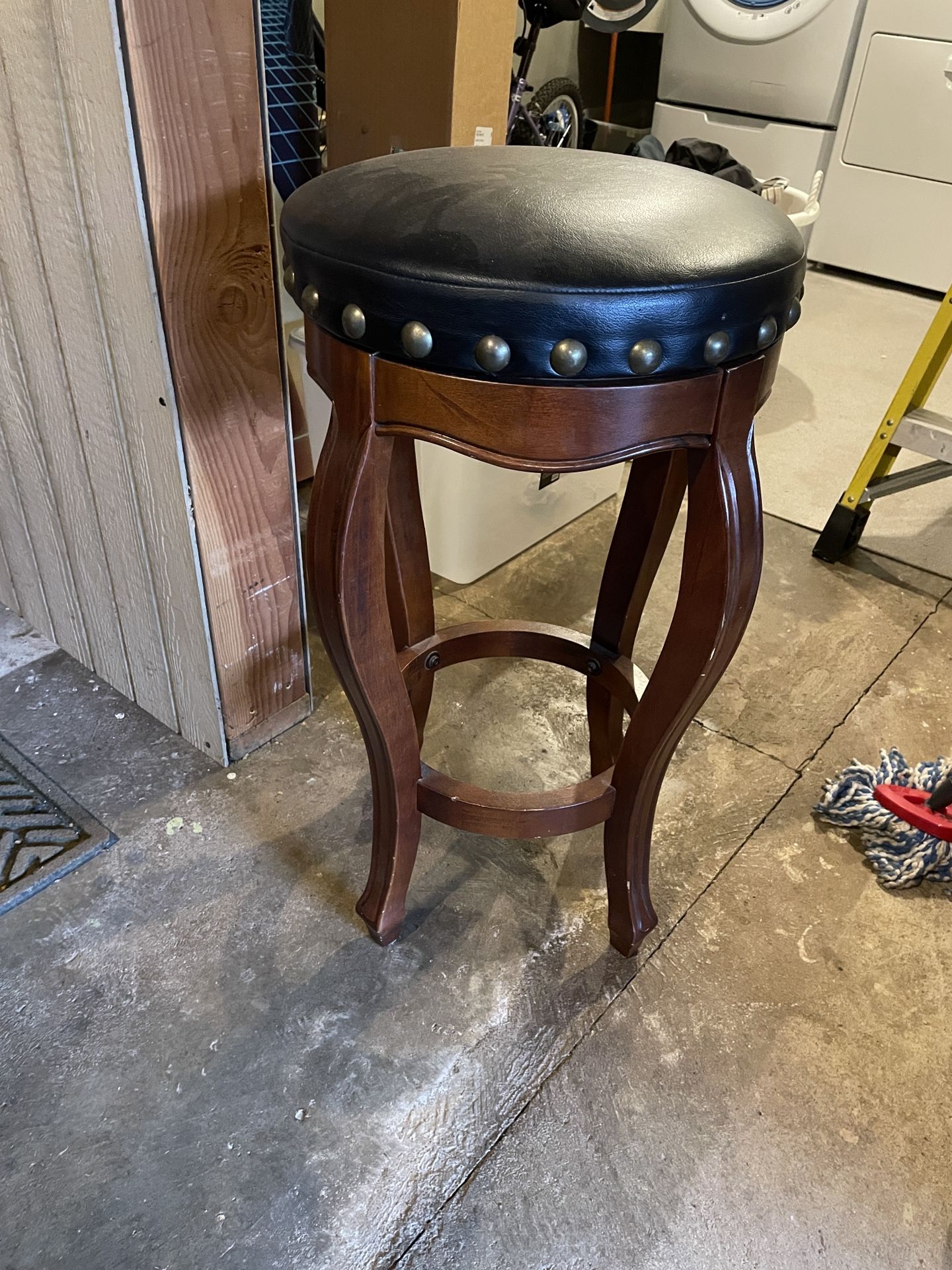 2 Wooden Bar Stools
