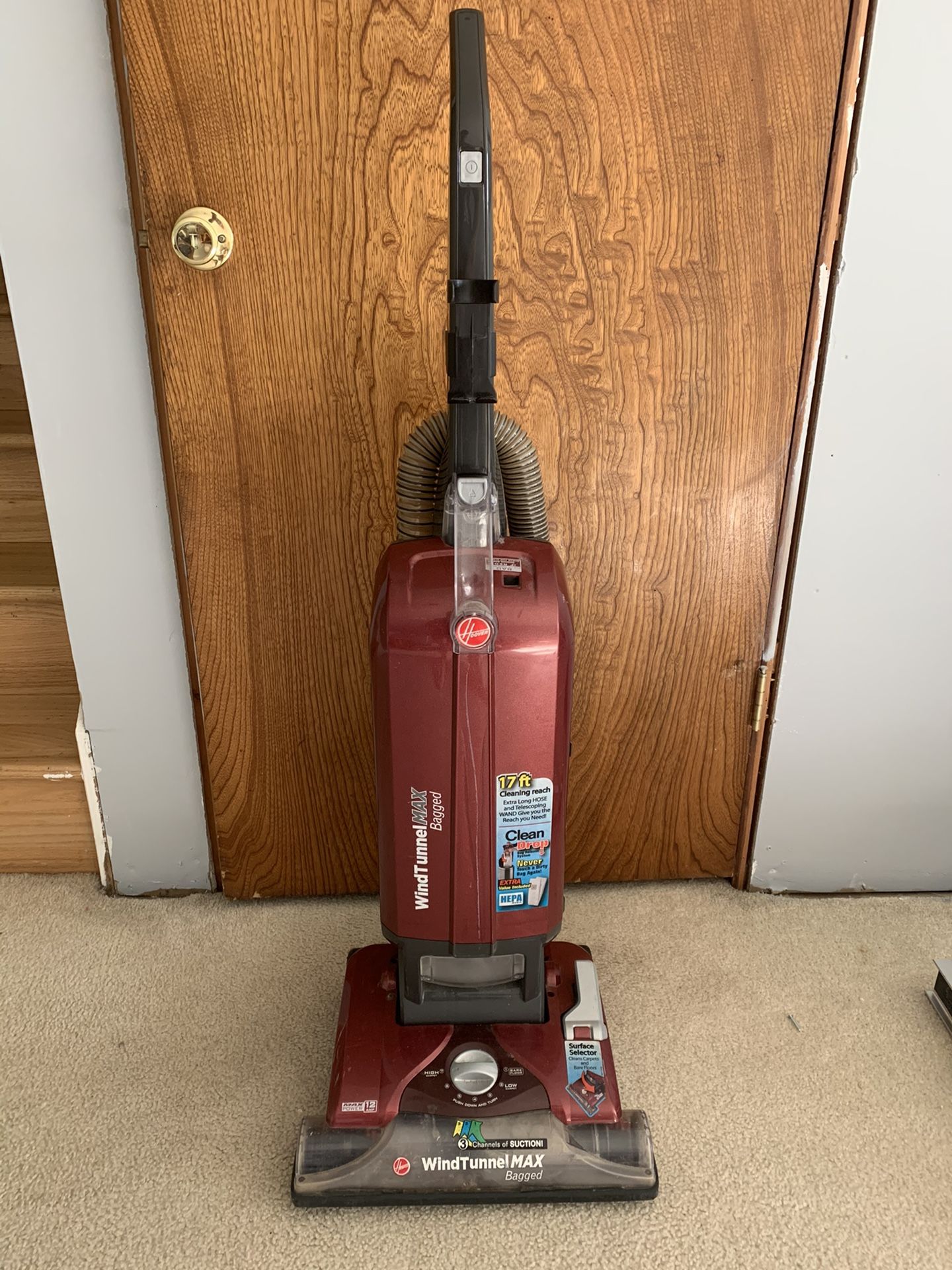 Hoover UH30600 WindTunnel MAX Bagged Upright Vacuum