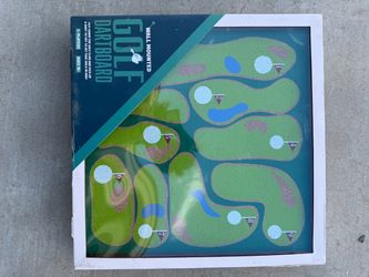 Professor Puzzle Wall-Mounted Golf Dartboard Game in Box