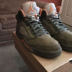 Retro Jordan 5 “Olive” Size 12