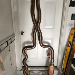 BMW M4 G82 Exhaust, Racing DP, Midpipe, Carbon Fiber Splitters/vents