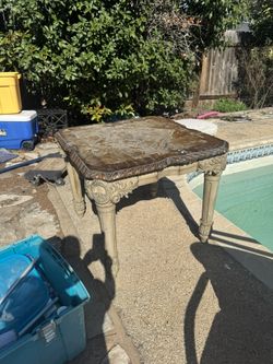 Ornate Side Or End Table