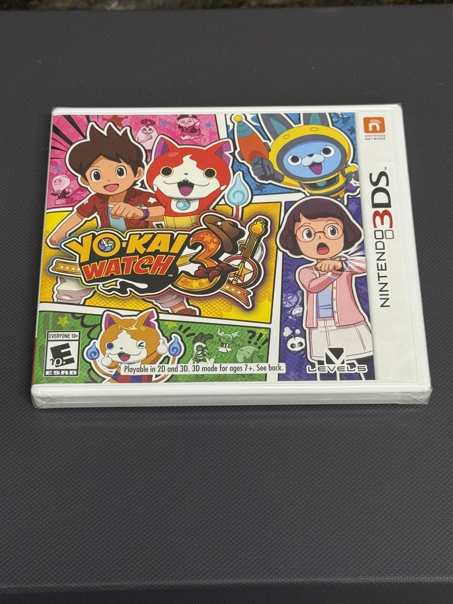 RARE!! Yo-kai Watch 3 On Nintendo 3DS NEW.