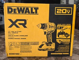 DeWALT Flex Volt 60v MAX Mixer / Drill Kit 6AH Battery DCD130T1 New!