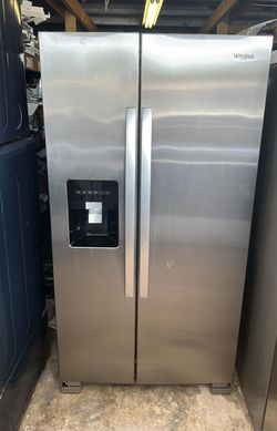 Whirlpool Side-by-Side Stainless Steel Refrigerator
