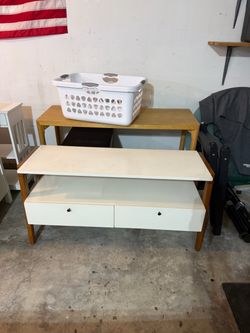 TV Stand with Two Drawers