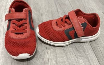 Red Kids Tennis Shoes