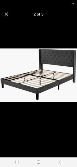 Full bed medium grey in mint condition