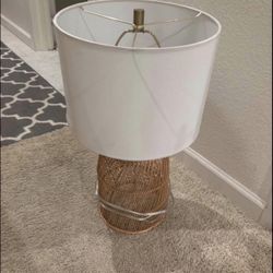 Rattan Lamp $5