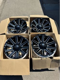 Brand New Jeep Gladiator Wrangler 18” Fuel Off-road Wheels Rims 5x127 And 5x114.3