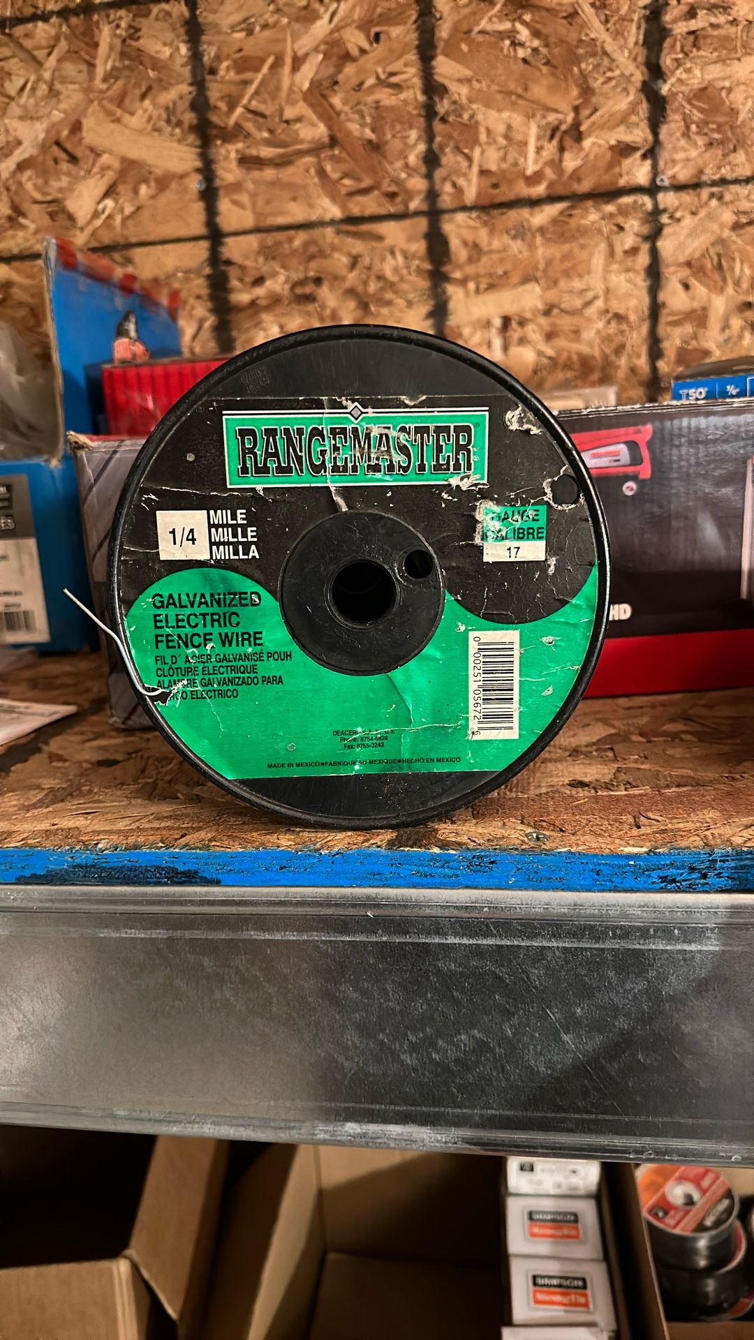 RANGEMASTER ELECTRIC FENCE WIRE 17 GAUGE