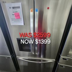 26 Cu. Ft. Smart Counter Depth Max French Door Refrigerator With Dual Ice Maker 