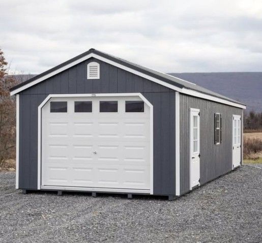 12x24 Garage/Large shed with Garage door
