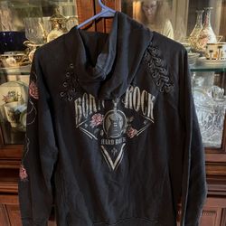 Hard Rock “Born to Rock” full zip hoodie