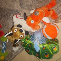 LOTS NEW DOG TOYS FROM CHEWY PET SUPER MARKET 2$ EACH PAID 15+ EACH