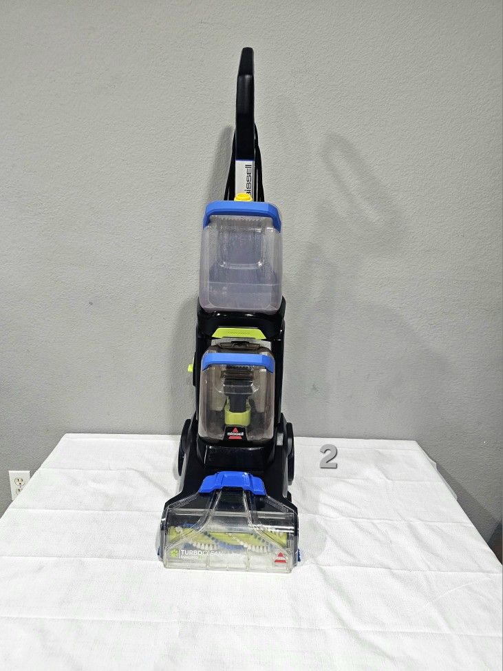 bissell turboclean dual pro pet carpet shampooer 