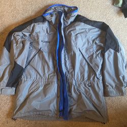 Columbia Windbreaker Jacket Full Zip Men's XL RN 69724