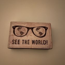 Confident is beautiful Wood Sign Small Accent, Wood Decor Sign