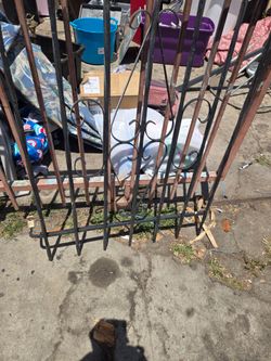 Iron bars for security