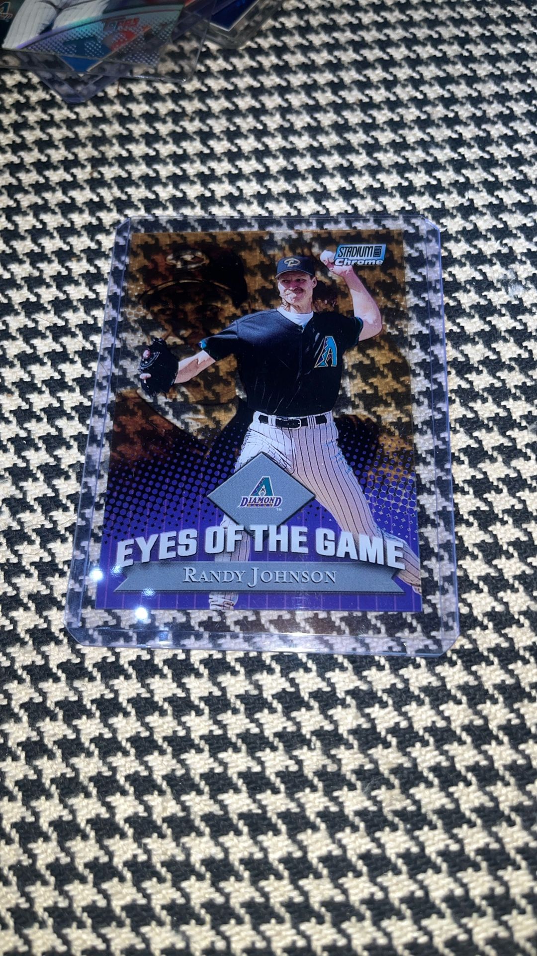 Topps Randy Johnson Stadium Chrome EG-1 Baseball Card