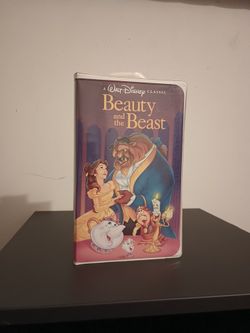 Disney Beauty and the beast Vhs