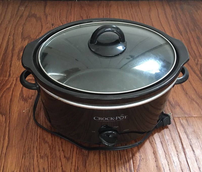 Crock-Pot SCV400-B 4 qt Slow Cooker - Black Original Slow Cooker