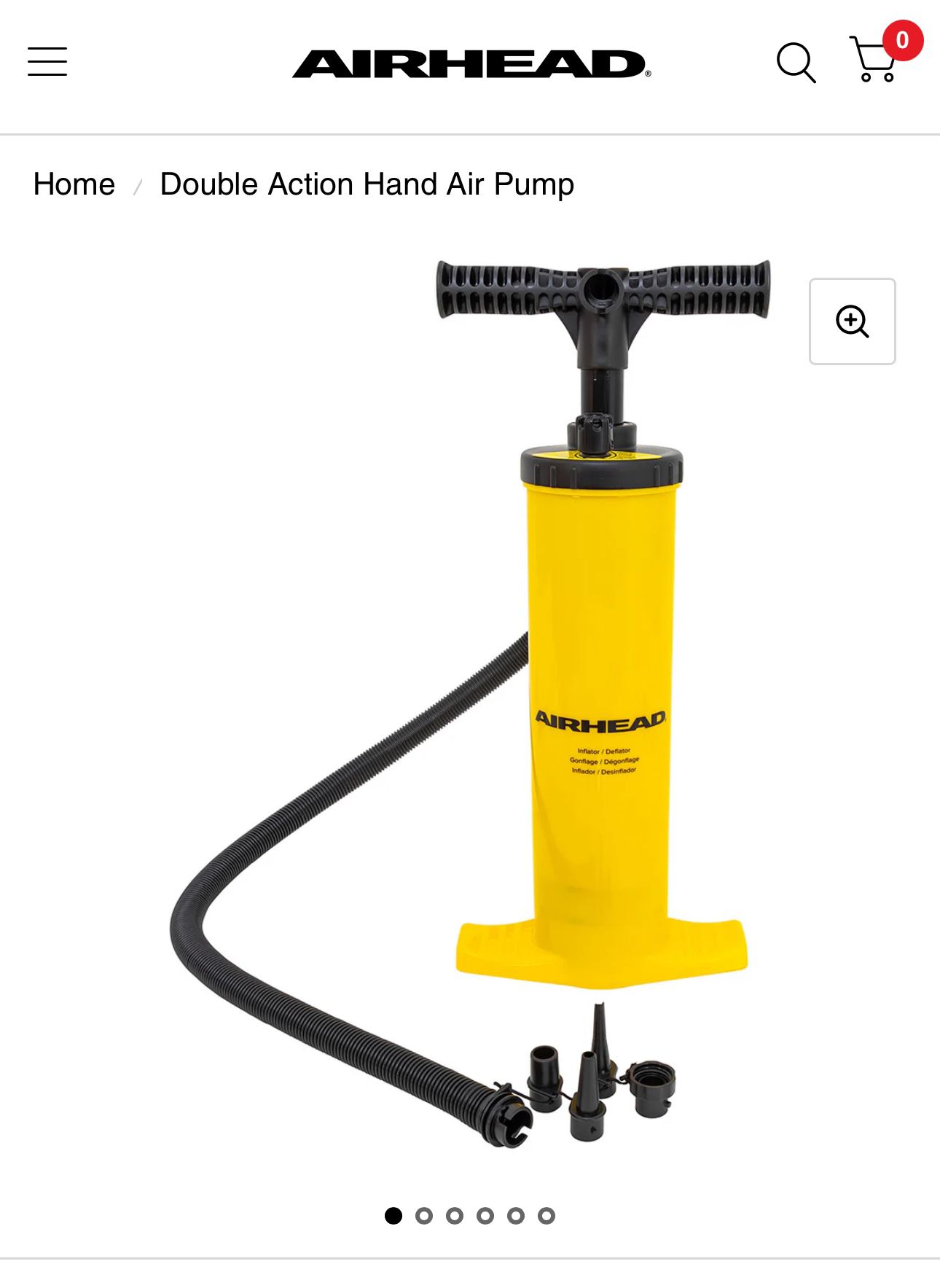 Double Action Hand Air Pump
