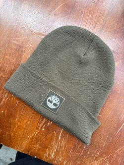 Timberland Olive Green Knit Beanie