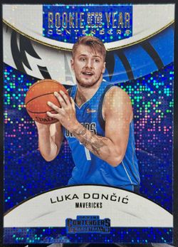 2018 Contenders Luka Doncic Rookie Of The Year Sparkle RC