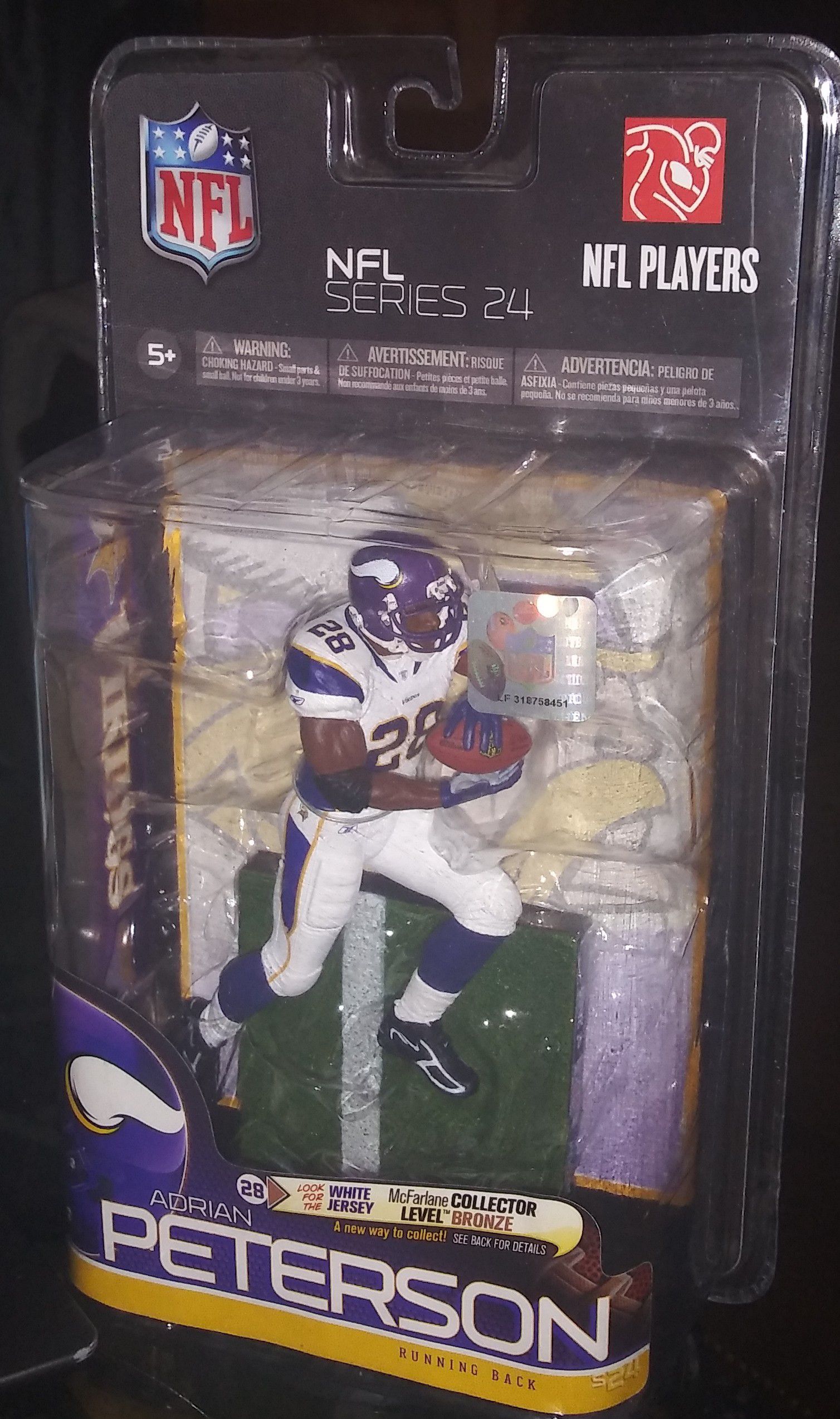 Adrian Peterson McFarland Action Figure