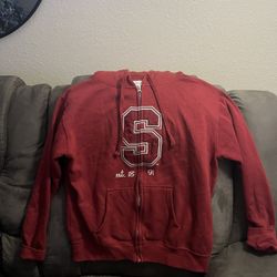 Men’s Stanford University Zip-Up Hoodie (Medium)