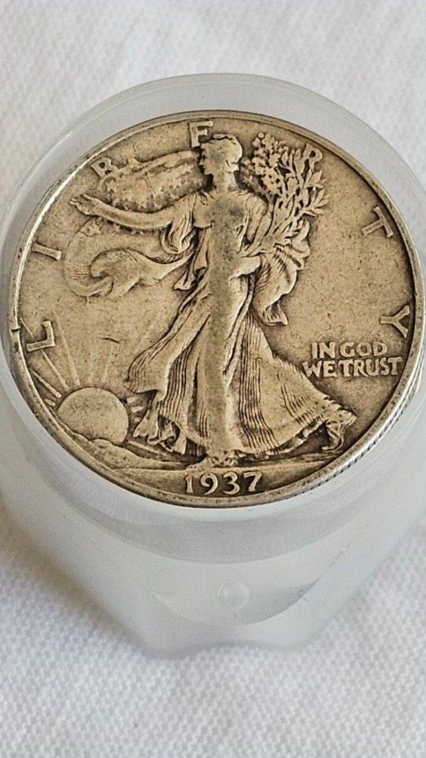 Roll Of 90% Silver Walking Liberty Half Dollars RARE!