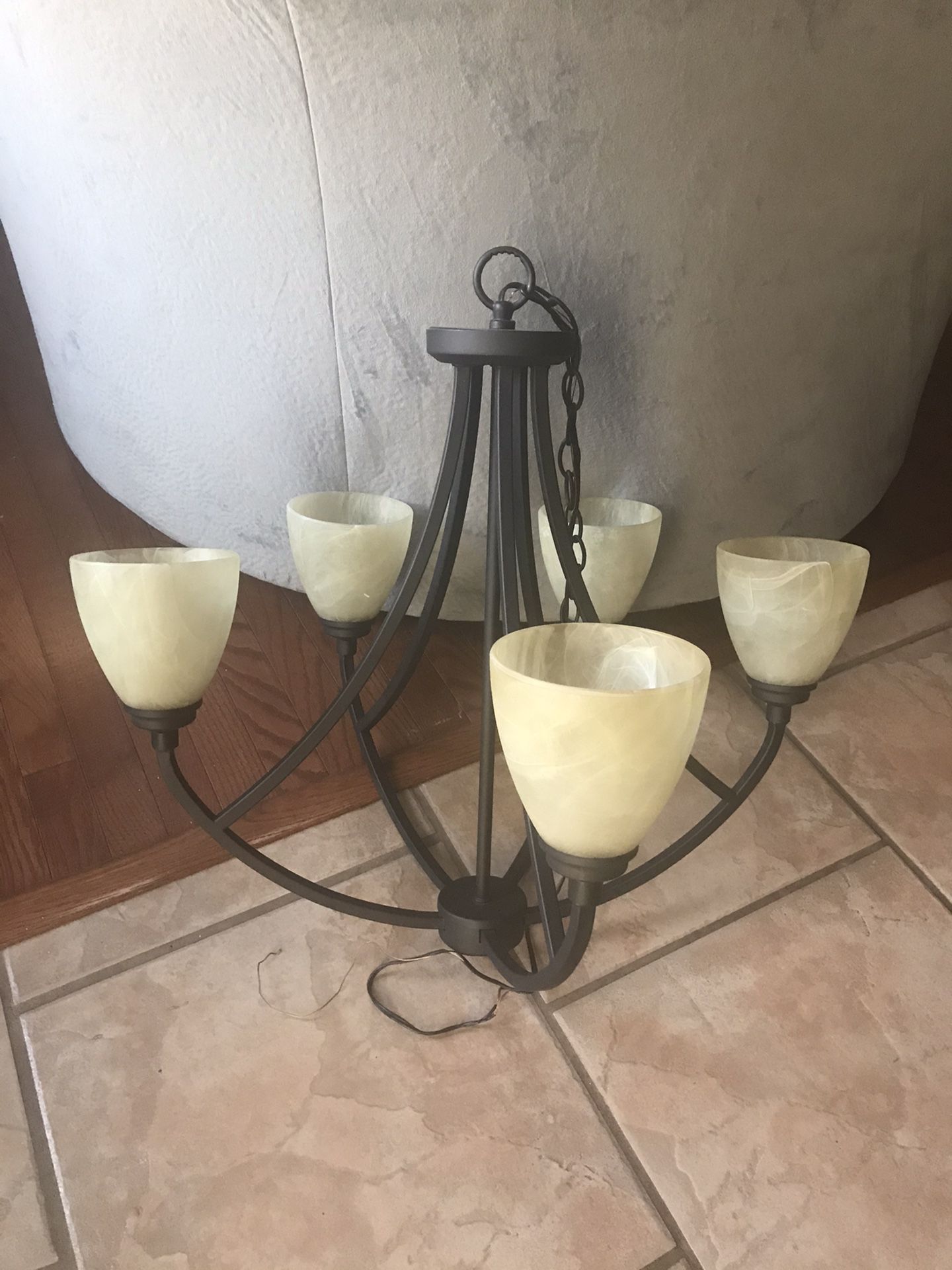 Dining room light fixture. Great condition!