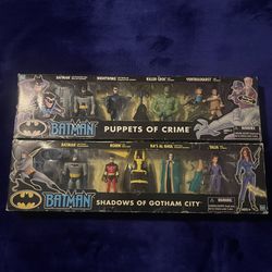 Batman “Puppets Of Crime” And Batman “Shadows Of Gotham City” Collection Action Figures 