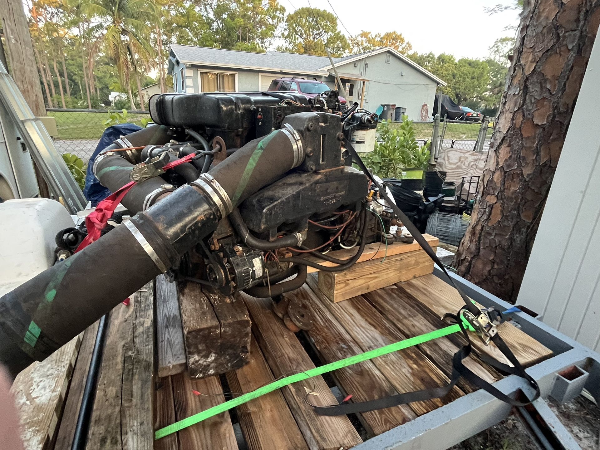 Big Block Blue Marine 7.2 EFI, not locked up