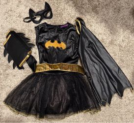 DC Batgirl Costume girls size small 4-6