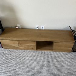Moe’s - Alfie 60” TV Table - Oak