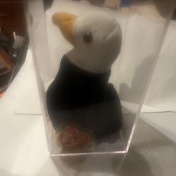 Beenie Babie Rare Find Baldy Eagle