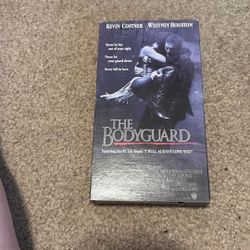 The bodyguard VHS