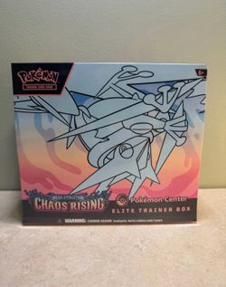 Pokemon Center Chaos Rising ETB- (small rip)
