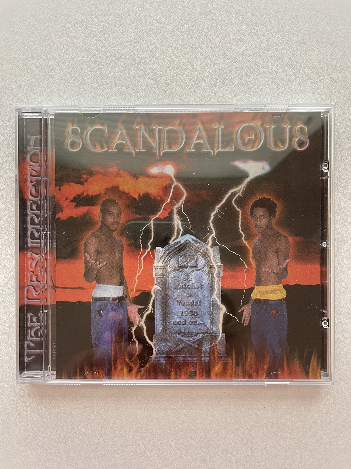 Scandalous - The Resurrection CD / Gangsta Rap, Hip Hop g-rap Unsealed
