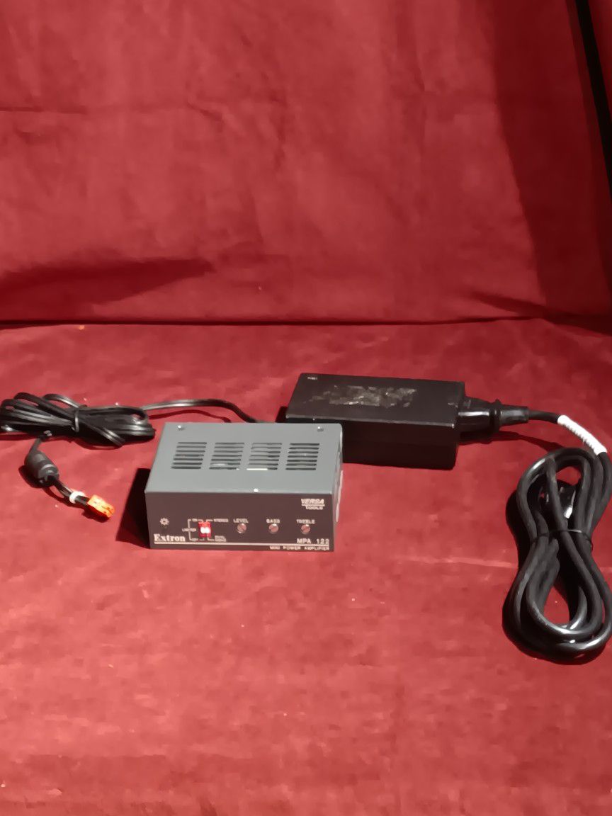 Extron Mini Power Amplifier Versa Tools MPA 122
